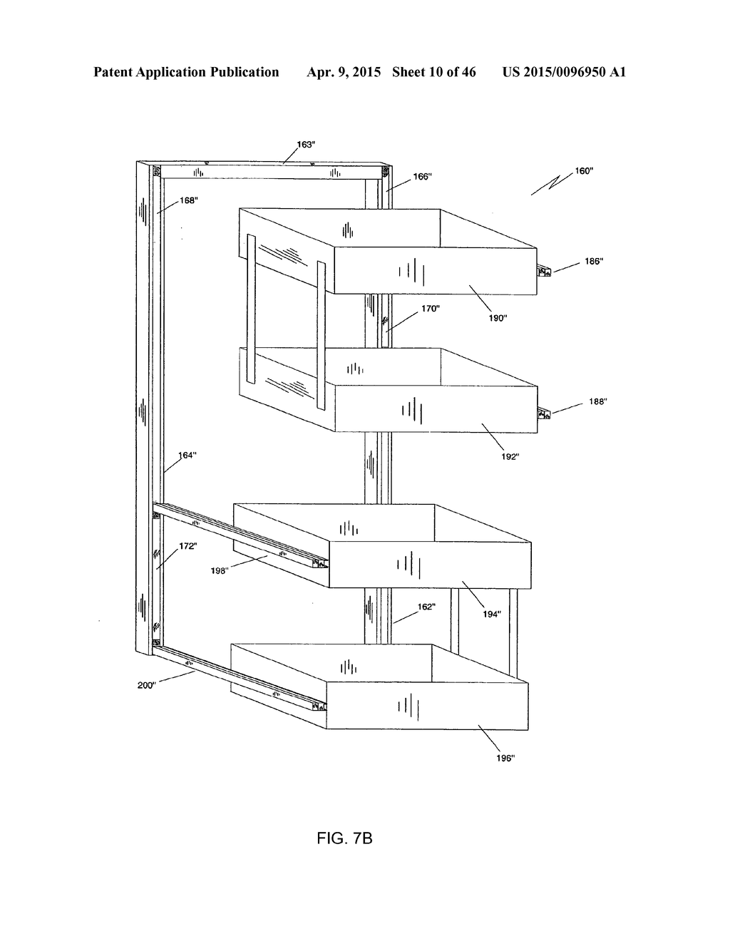 Shelving System With Rotational Functionality - diagram, schematic, and image 11