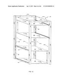 Shelving System With Rotational Functionality diagram and image