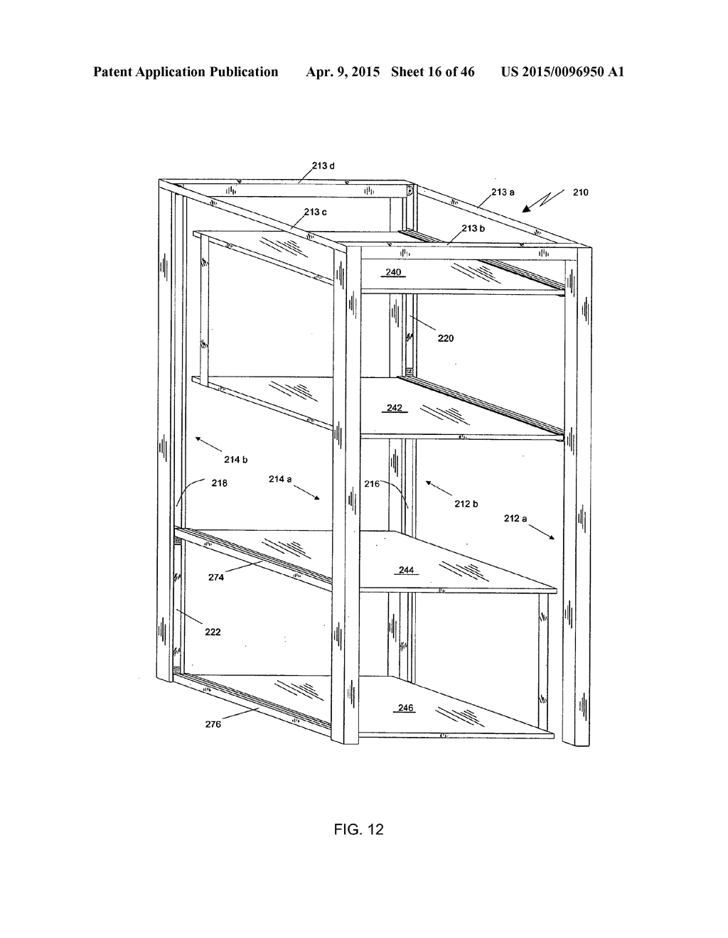 Shelving System With Rotational Functionality - diagram, schematic, and image 17