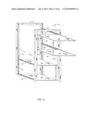 Shelving System With Rotational Functionality diagram and image