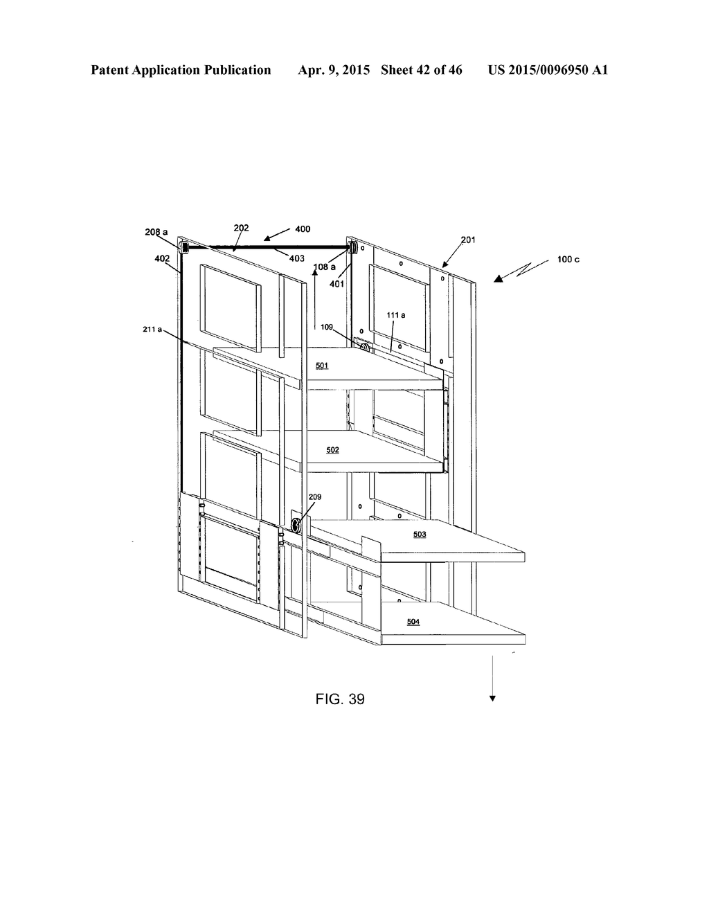 Shelving System With Rotational Functionality - diagram, schematic, and image 43