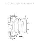 BOX AND PACK COMPRISING THE BOX BETWEEN FOUR CUPS diagram and image