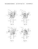 SPRING-BIASED FLIP TOP CASE FOR AN AEROSOL CANISTER diagram and image