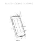 PROTECTIVE CASE FOR AN ELECTRONIC DEVICE diagram and image