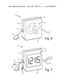 Mobile Electronic Device Cord Holder diagram and image