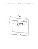 TELEVISION MONITOR COMBINATION STAND AND WALL MOUNT diagram and image