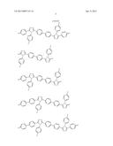 OLIGOMERIC ORGANIC LIGHT EMITTING DIODE (OLED) MATERIALS CONTAINING     MULTIPLE CROSSLINKING FUNCTIONS diagram and image