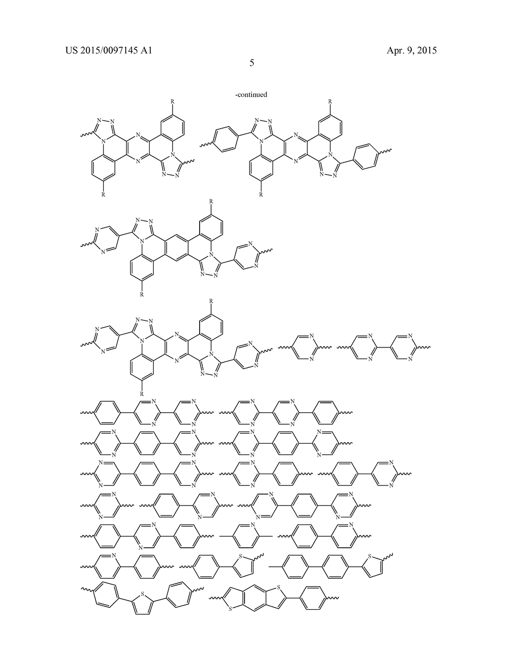 OLIGOMERIC ORGANIC LIGHT EMITTING DIODE (OLED) MATERIALS CONTAINING     MULTIPLE CROSSLINKING FUNCTIONS - diagram, schematic, and image 06