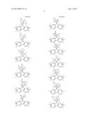 OLIGOMERIC ORGANIC LIGHT EMITTING DIODE (OLED) MATERIALS CONTAINING     MULTIPLE CROSSLINKING FUNCTIONS diagram and image