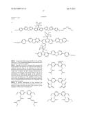 OLIGOMERIC ORGANIC LIGHT EMITTING DIODE (OLED) MATERIALS CONTAINING     MULTIPLE CROSSLINKING FUNCTIONS diagram and image