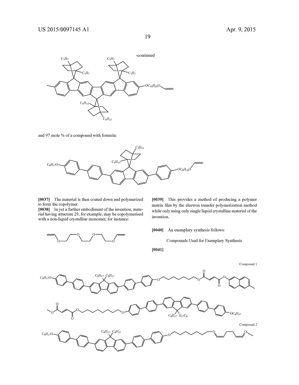 OLIGOMERIC ORGANIC LIGHT EMITTING DIODE (OLED) MATERIALS CONTAINING     MULTIPLE CROSSLINKING FUNCTIONS - diagram, schematic, and image 20