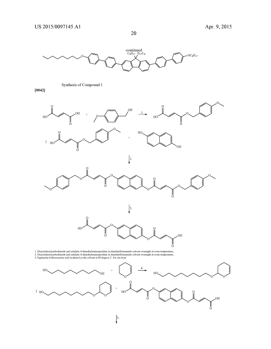 OLIGOMERIC ORGANIC LIGHT EMITTING DIODE (OLED) MATERIALS CONTAINING     MULTIPLE CROSSLINKING FUNCTIONS - diagram, schematic, and image 21