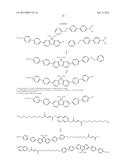 OLIGOMERIC ORGANIC LIGHT EMITTING DIODE (OLED) MATERIALS CONTAINING     MULTIPLE CROSSLINKING FUNCTIONS diagram and image