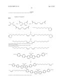 OLIGOMERIC ORGANIC LIGHT EMITTING DIODE (OLED) MATERIALS CONTAINING     MULTIPLE CROSSLINKING FUNCTIONS diagram and image