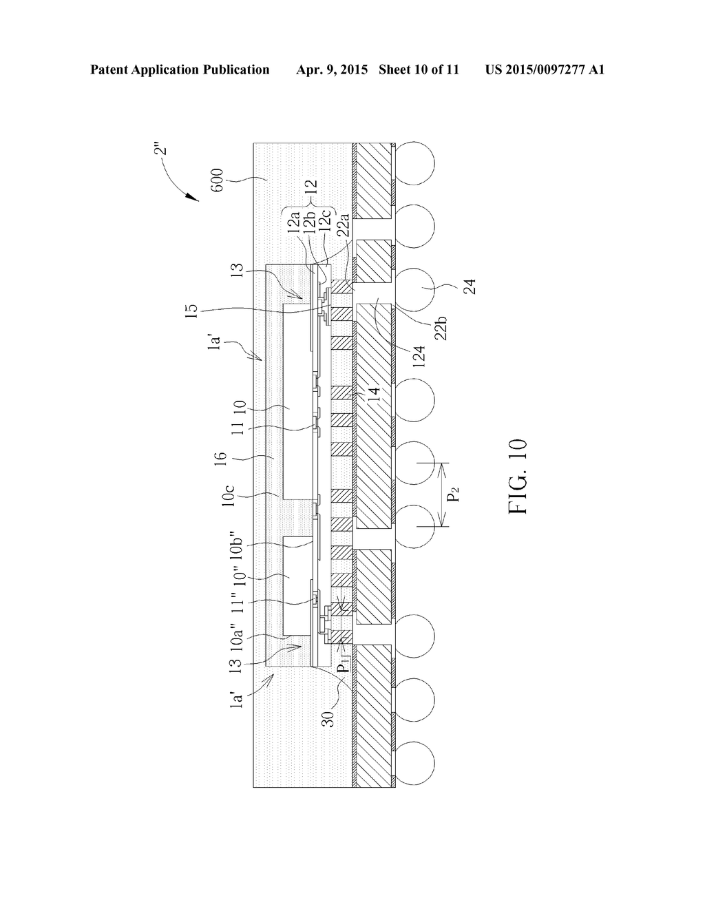 FAN-OUT SEMICONDUCTOR PACKAGE WITH COPPER PILLAR BUMPS - diagram, schematic, and image 11