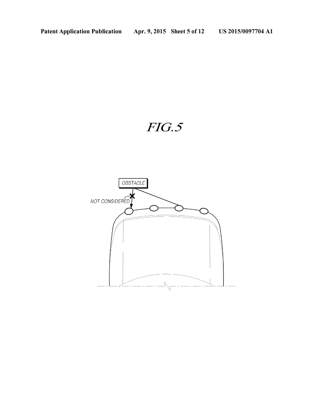 METHOD AND APPARATUS OF DETERMINING POSITION OF OBSTACLE, AND PARKING     ASSIST METHOD AND SYSTEM - diagram, schematic, and image 06