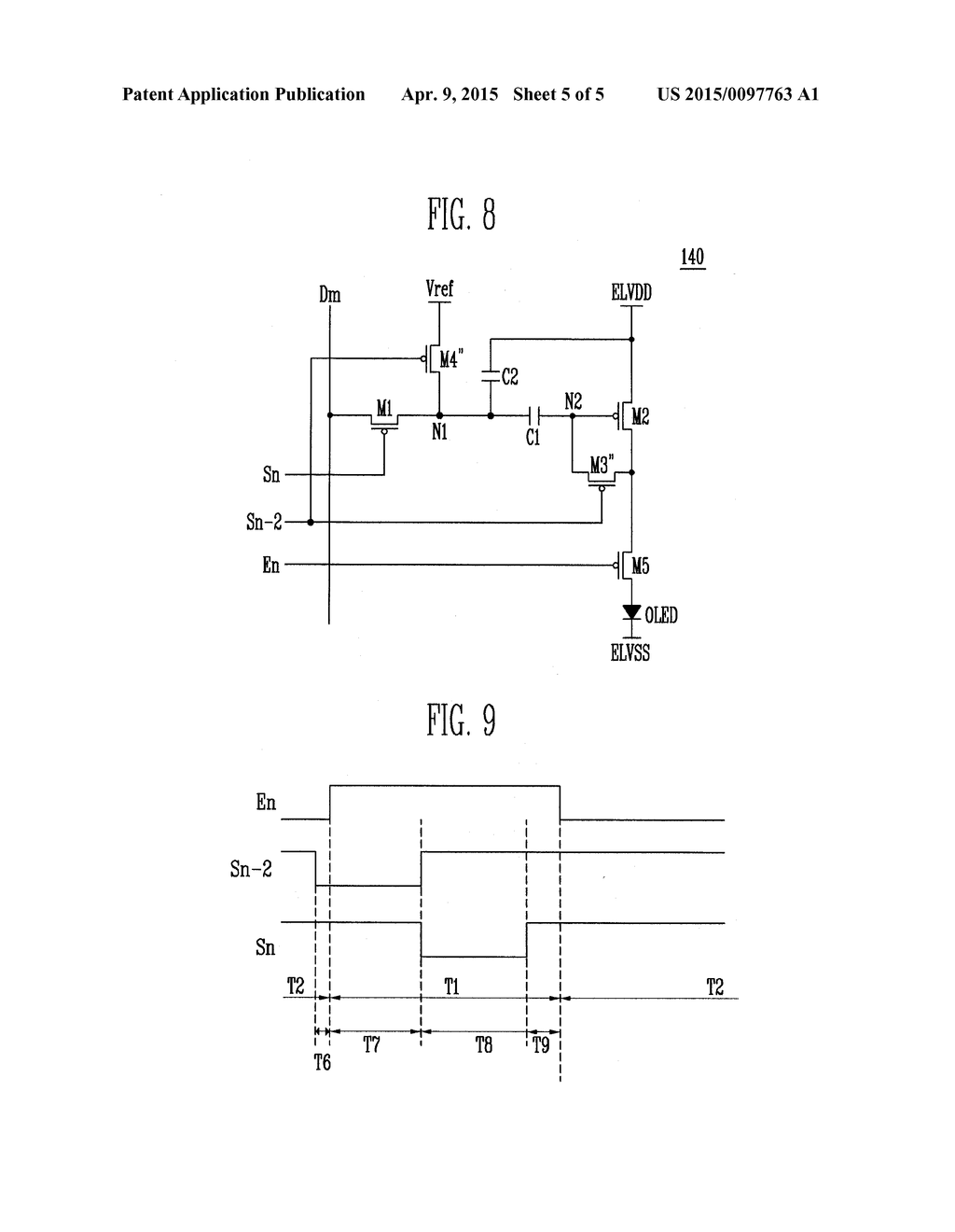 PIXEL AND ORGANIC LIGHT EMITTING DISPLAY DEVICE USING THE SAME - diagram, schematic, and image 06