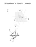 METHOD AND APPARATUS FOR DETERMINING THE POSE OF A LIGHT SOURCE USING AN     OPTICAL SENSING ARRAY diagram and image