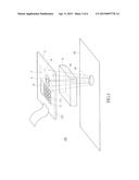 OPTICAL SENSING MODULE, LASER POINTING DEVICE USING THE SAME AND THE     FABRICATING METHOD THEREOF diagram and image