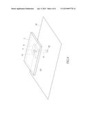 OPTICAL SENSING MODULE, LASER POINTING DEVICE USING THE SAME AND THE     FABRICATING METHOD THEREOF diagram and image