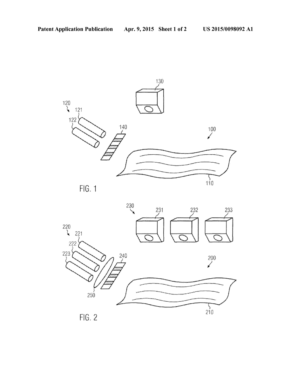 Device and Method For the Simultaneous Three-Dimensional Measurement of     Surfaces With Several Wavelengths - diagram, schematic, and image 02