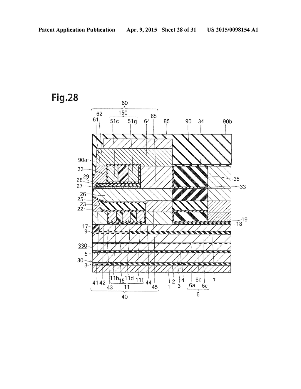 THIN-FILM MAGNETIC HEAD, METHOD OF MANUFACTURING THE SAME, HEAD GIMBAL     ASSEMBLY, AND HARD DISK DRIVE - diagram, schematic, and image 29