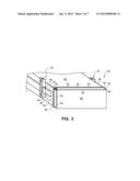 AUTOMATIC SEALING OF A GAP ALONG A CHASSIS POSITIONED IN A RACK diagram and image