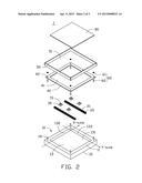 MOCKUP FOR FACILITATING DECISION OF SPACIAL PARAMETERS OF A DIRECT-TYPE     LED BACKLIGHT MODULE diagram and image