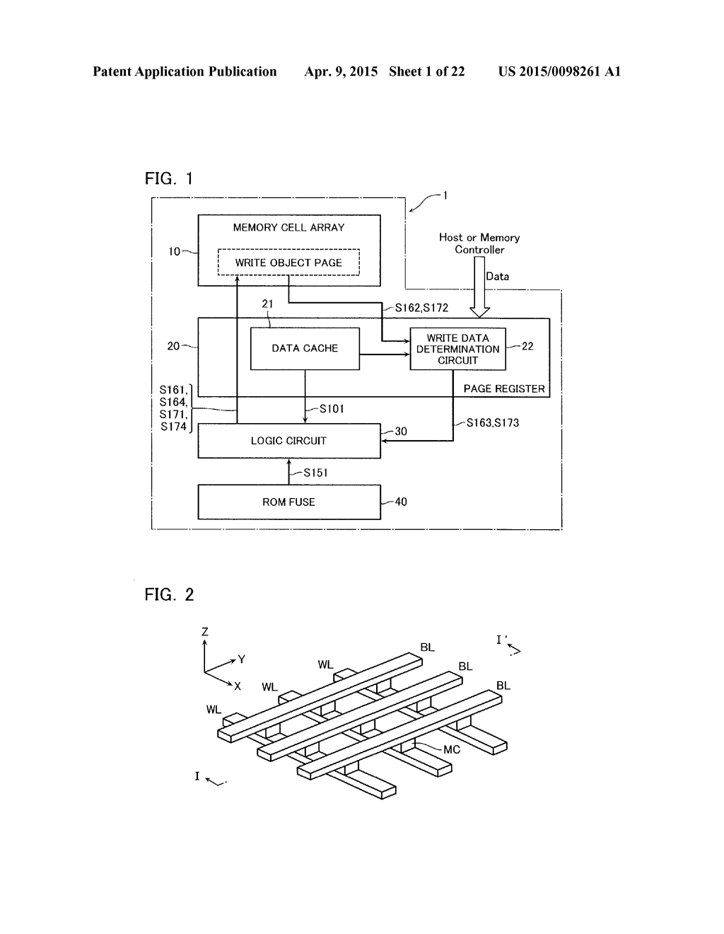 NONVOLATILE SEMICONDUCTOR MEMORY DEVICE - diagram, schematic, and image 02