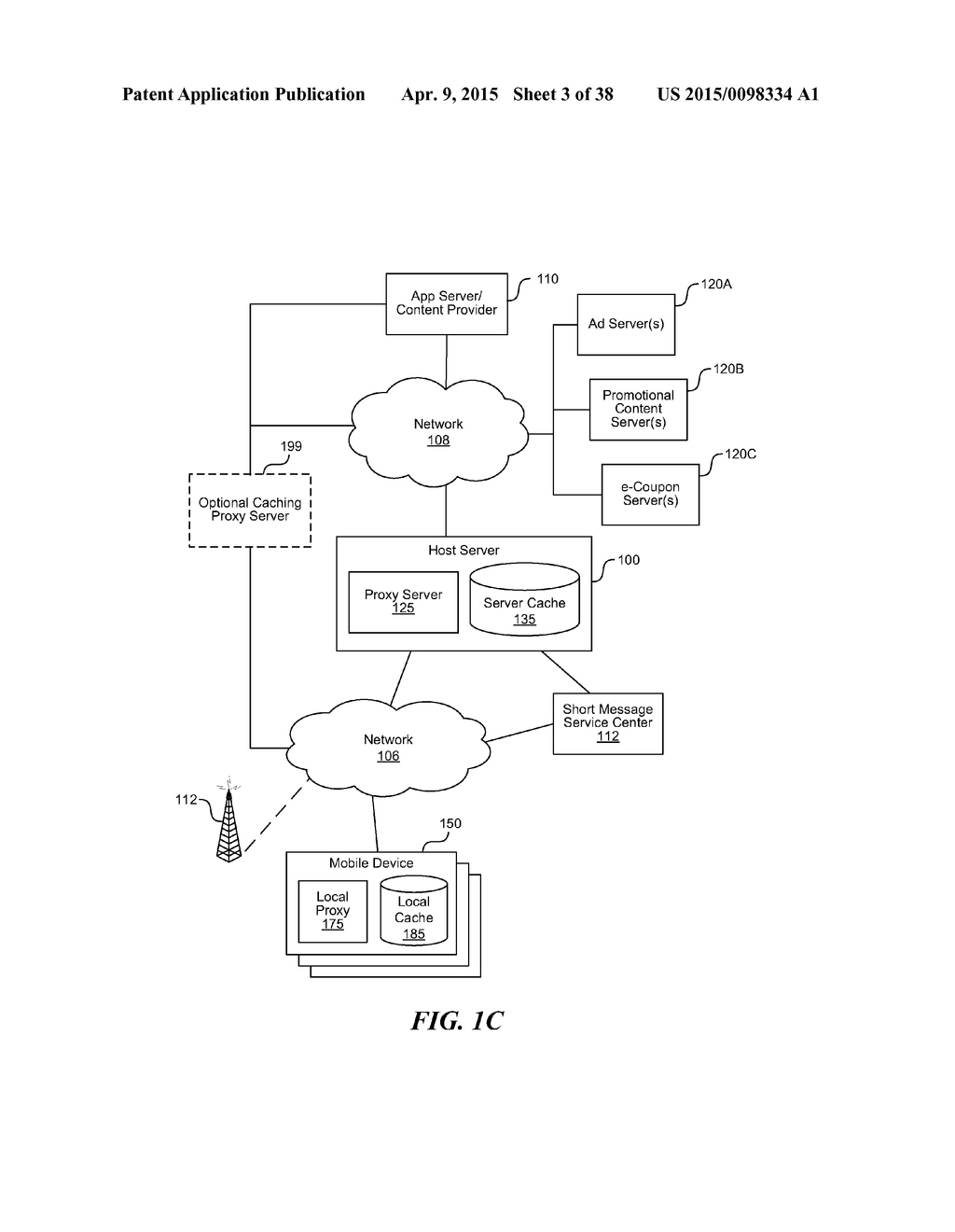 CELLULAR OR WIFI MOBILE TRAFFIC OPTIMIZATION BASED ON PUBLIC OR PRIVATE     NETWORK DESTINATION - diagram, schematic, and image 04