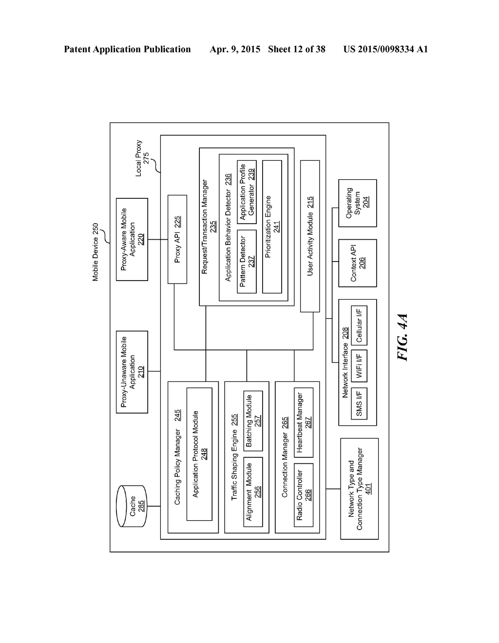 CELLULAR OR WIFI MOBILE TRAFFIC OPTIMIZATION BASED ON PUBLIC OR PRIVATE     NETWORK DESTINATION - diagram, schematic, and image 13