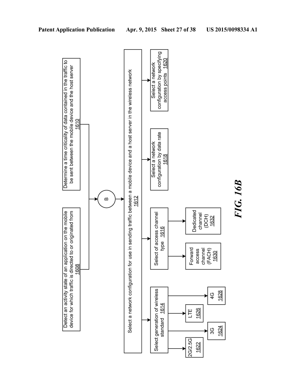 CELLULAR OR WIFI MOBILE TRAFFIC OPTIMIZATION BASED ON PUBLIC OR PRIVATE     NETWORK DESTINATION - diagram, schematic, and image 28