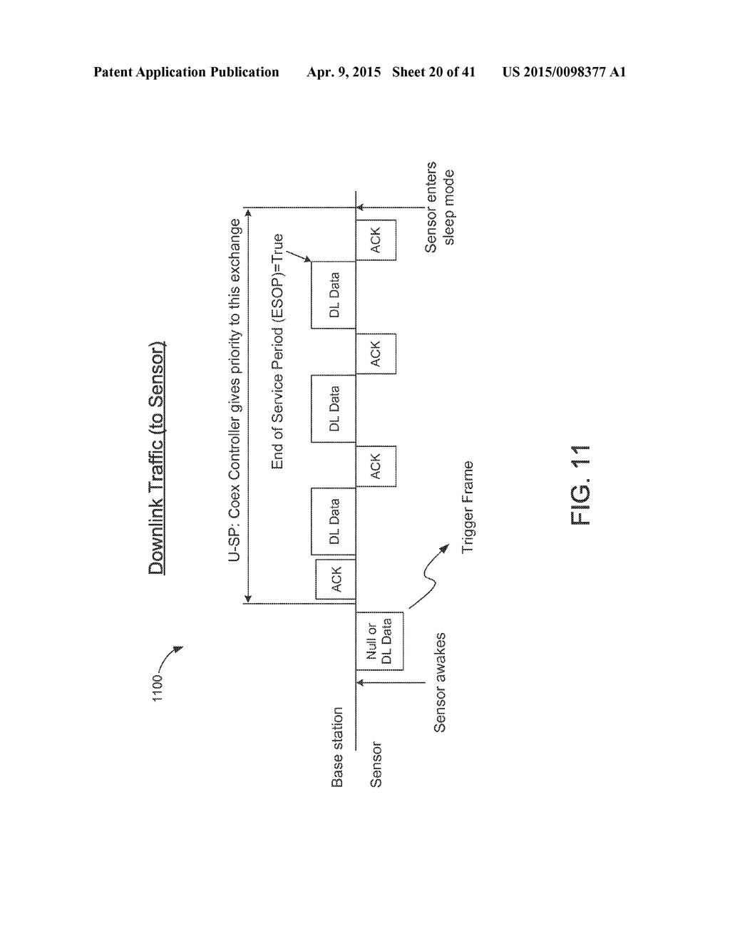 WIRELESS ROUTER OR RESIDENTIAL GATEWAY CAPABLE OF DISTINGUISHING     POWER-SENSITIVE WIRELESS SENSORS AND PROVIDING SEPARATE TREATMENT THERETO - diagram, schematic, and image 21