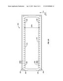 System for Mounting a Plurality of Fiber Optic Cassettes to a High Density     Cassette Shelf diagram and image