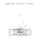 DEVICE FOR RAISING AND LOWERING A SPARE WHEEL OF A VEHICLE diagram and image