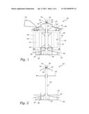 Vertical-Axis Wind Turbine With Protective Screen diagram and image