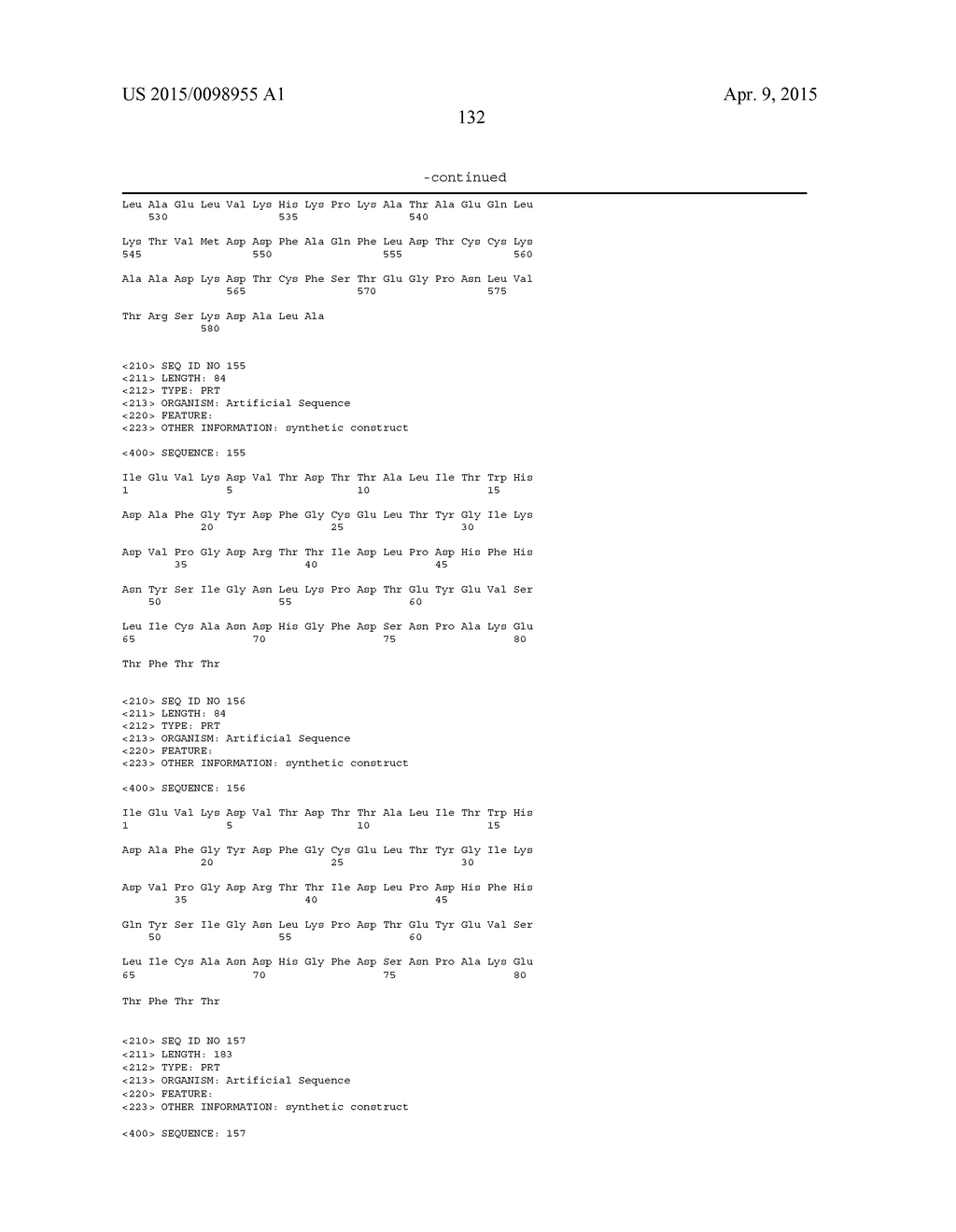 CD40L-SPECIFIC TN3-DERIVED SCAFFOLDS AND METHODS OF USE THEREOF - diagram, schematic, and image 185