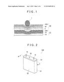 NON-AQUEOUS ELECTROLYTE SECONDARY BATTERY diagram and image