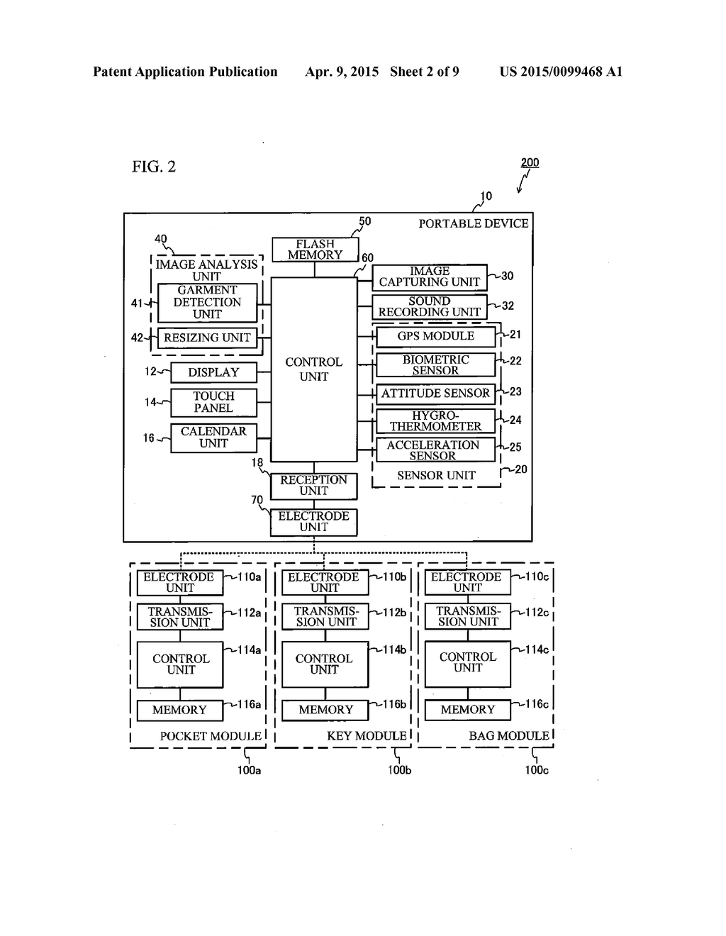 ELECTRONIC DEVICE AND GARMENT - diagram, schematic, and image 03