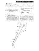 GOLF TEE WITH SUPPORT PRONGS diagram and image