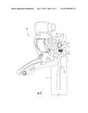 DEVICE FOR STOPPING THE LATERAL DISPLACEMENT OF A BICYCLE CHAIN diagram and image