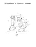 DEVICE FOR STOPPING THE LATERAL DISPLACEMENT OF A BICYCLE CHAIN diagram and image