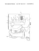 DEVICE FOR STOPPING THE LATERAL DISPLACEMENT OF A BICYCLE CHAIN diagram and image