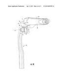 DEVICE FOR STOPPING THE LATERAL DISPLACEMENT OF A BICYCLE CHAIN diagram and image