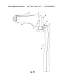 DEVICE FOR STOPPING THE LATERAL DISPLACEMENT OF A BICYCLE CHAIN diagram and image