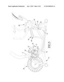 RECUMBENT FITNESS EQUIPMENT WITH SYNCHRONIZED PEDALS AND ARMRESTS AND A     SEAT ADJUSTMENT DEVICE diagram and image