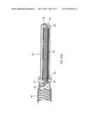 INJECTION DEVICES USING A RESILIENTLY COMPRESSIBLE TORSION SPRING AS     DRIVING FORCE diagram and image