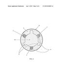 Ablation Catheter Electrode having Multiple Thermal Sensors and Method of     Use diagram and image