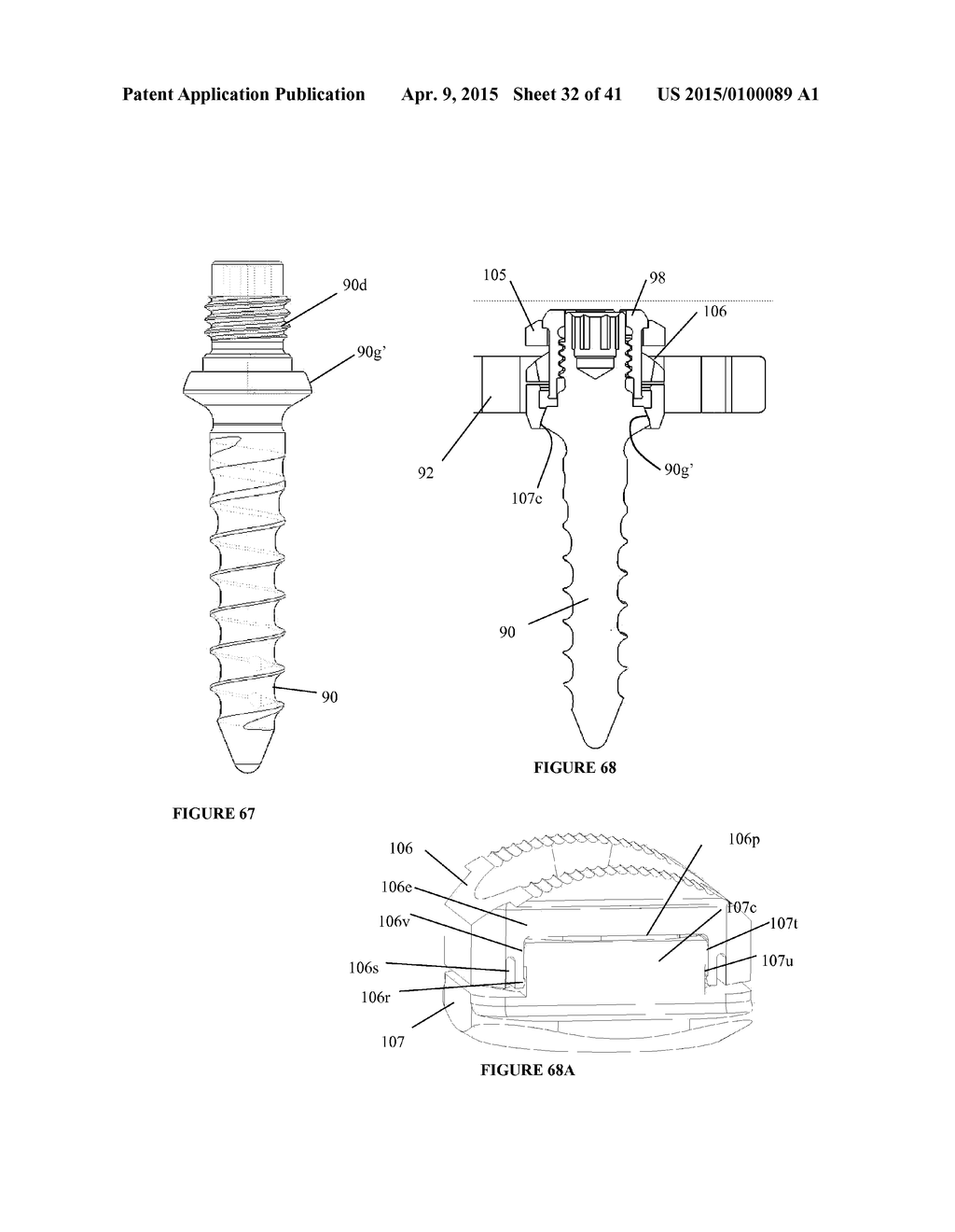 Polyaxial Plate Rod System and Surgical Procedure - diagram, schematic, and image 33