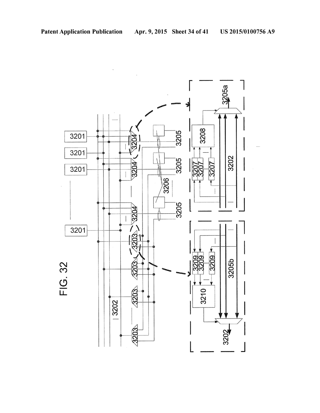 CONFIGURABLE LOGIC INTEGRATED CIRCUIT HAVING A MULTIDIMENSIONAL STRUCTURE     OF CONFIGURABLE ELEMENTS - diagram, schematic, and image 35